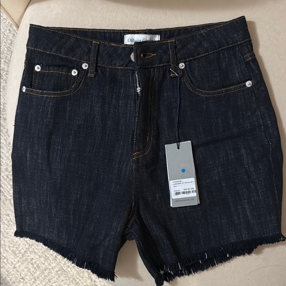 Officine Generale dark blue shorts/jorts